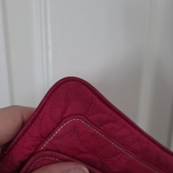 COACH NYLON Quilted Wristlet - Picture 6 of 8